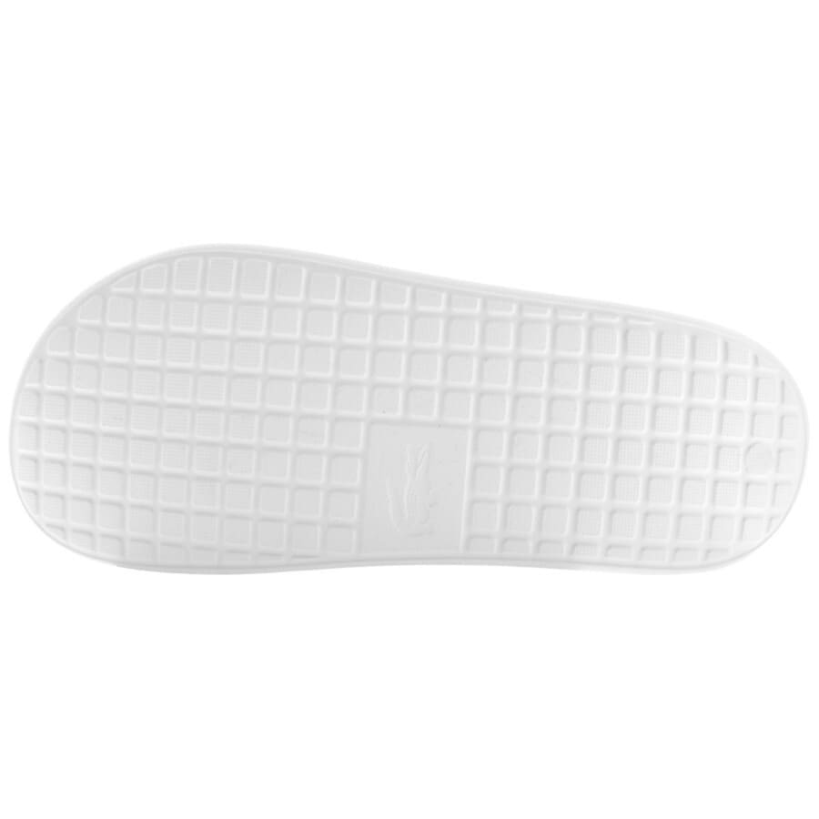 Lacoste Serve Hybrid Sliders White | Mainline Menswear